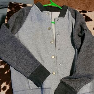 Under Amaury Two tone sweat jacket